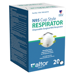 N95 NIOSH Respirator - Cup Style