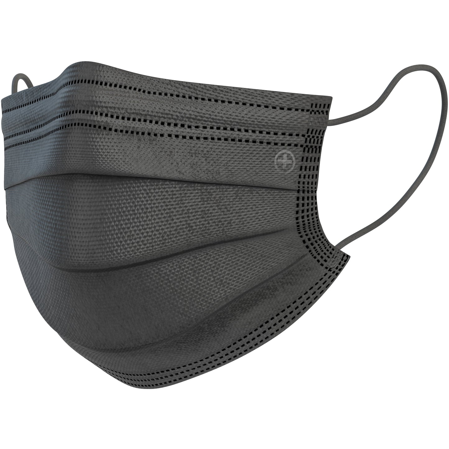 4Ply ASTM Level 2 Surgical Mask - Black
